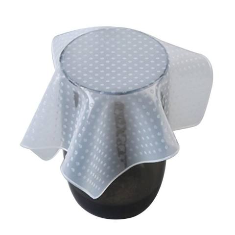 Silikon Sarung Bowl Cangkir Dish Sarung Silikon Regang Lids Menjaga Makanan Segar-Internasional 4