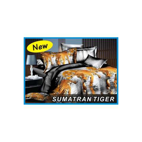 Kelebihan Couple Sprei + Selimut Super Lembut Dan Tebal Merk Bonita - WHITE TIGER Uk. Source · sprei single 3d macan sumatra 120x200