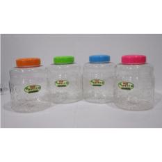 Toples Dotty Round Jar 02 3000 ml - PP-27 (Lion Star)