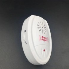 Ultrasonik Anti Hama Bug Nyamuk Kecoa Mouse Rumah Aman Set Alat (US Plug)