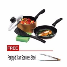 Peralatan Masak Terlengkap Murah Lazada Co Id Wajan Venice Set Penjepit Stainless Steel