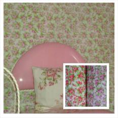 Wallpaper Dinding Painting Pink- Dinding Kamar Tidur- Dinding Murah- Rumah
