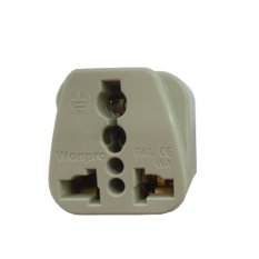 Wonpro Electrical Adapter 13A 250V - Colokan Listrik Kaki 3 - Putih