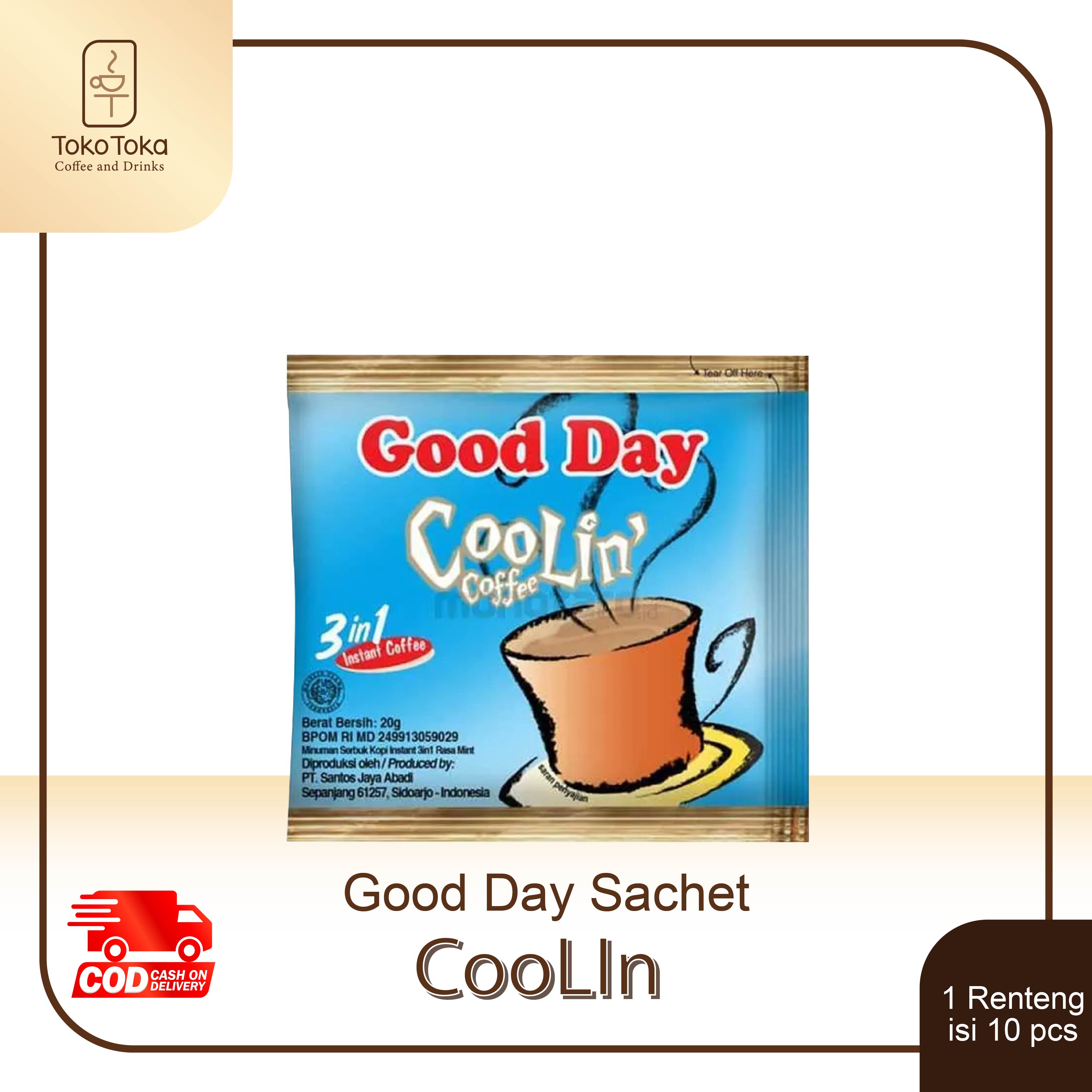 Kopi Bubuk Instant Good Day Coolin Pcs Lazada Indonesia