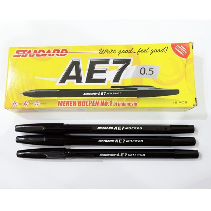 Pulpen Standard AE7 Ballpoint Pen Tipe AE 7 Bolpen Lazada Indonesia