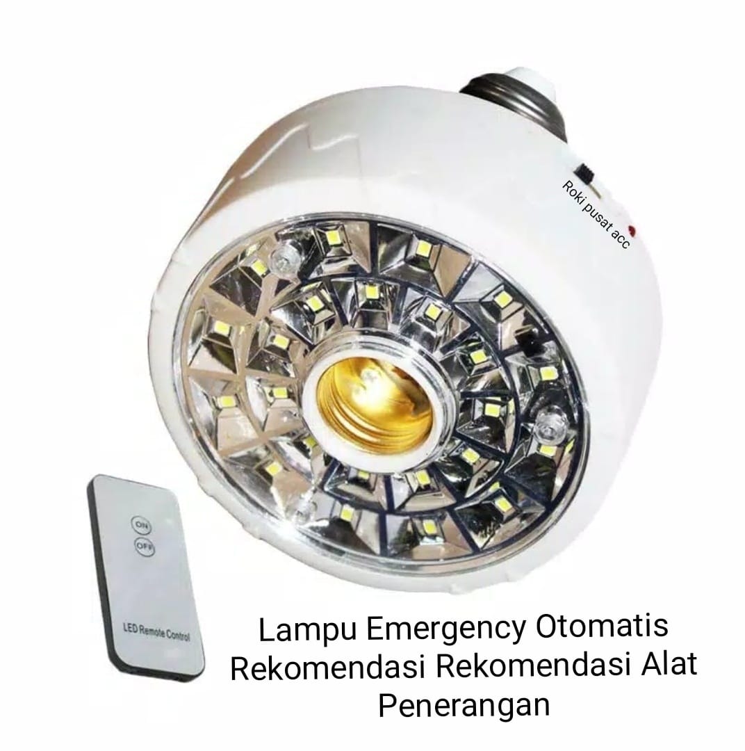 Lampu Emergency Otomatis Lampu Led Emergency Plapon Lampu Remote