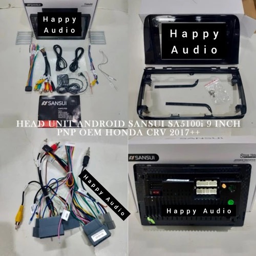 Paket Head Unit Double Din Android Sansui Sa I Inch Socket