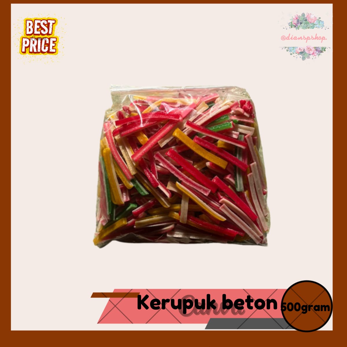 Kerupuk Beton Kemasan 500gram Lazada Indonesia