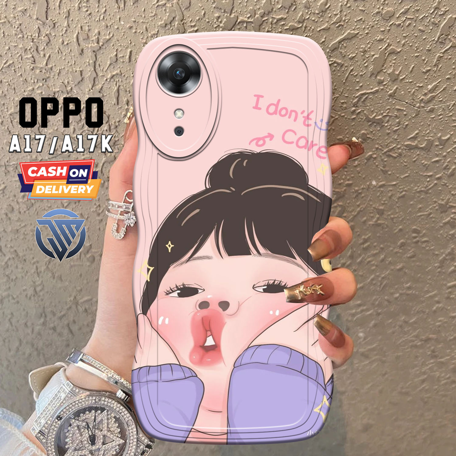 Case Oppo A A K Gelombang Gemoay Accessories Handphone Case