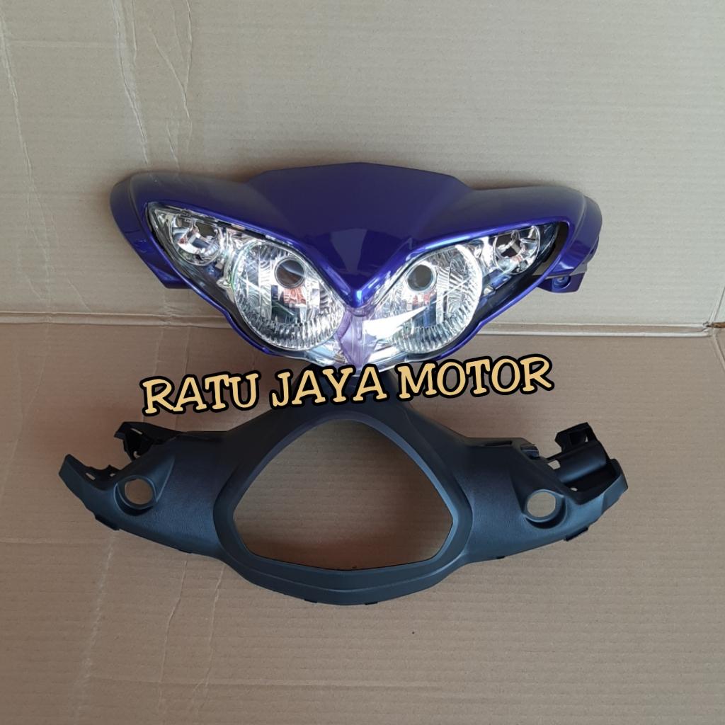 Batok Depan Belakang Dan Lampu Depan Yamaha Jupiter Z Burhan Warna Biru