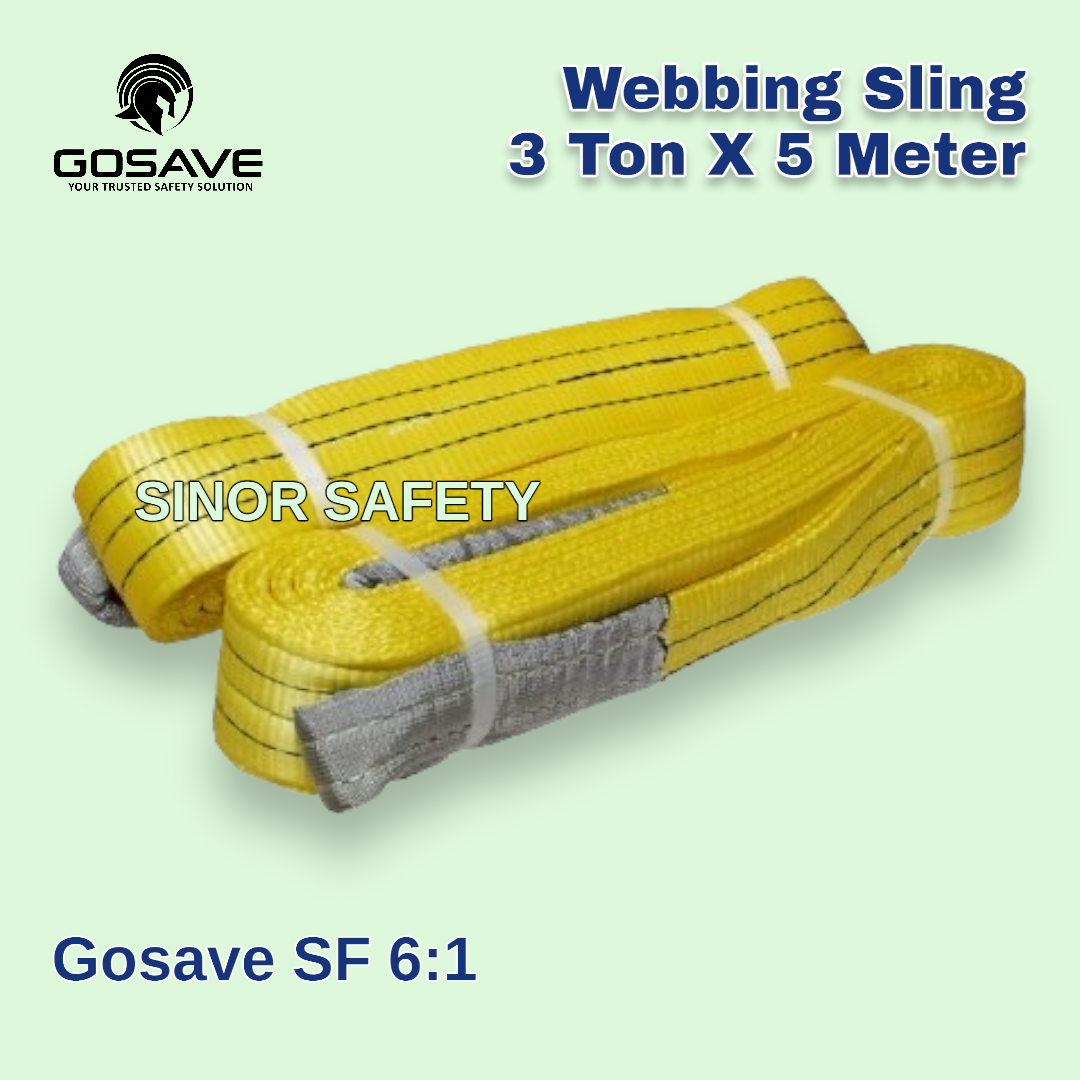 WEBBING SLING 3 Ton X 5 Meter Pengikat Pengangkat Safety Lazada Indonesia