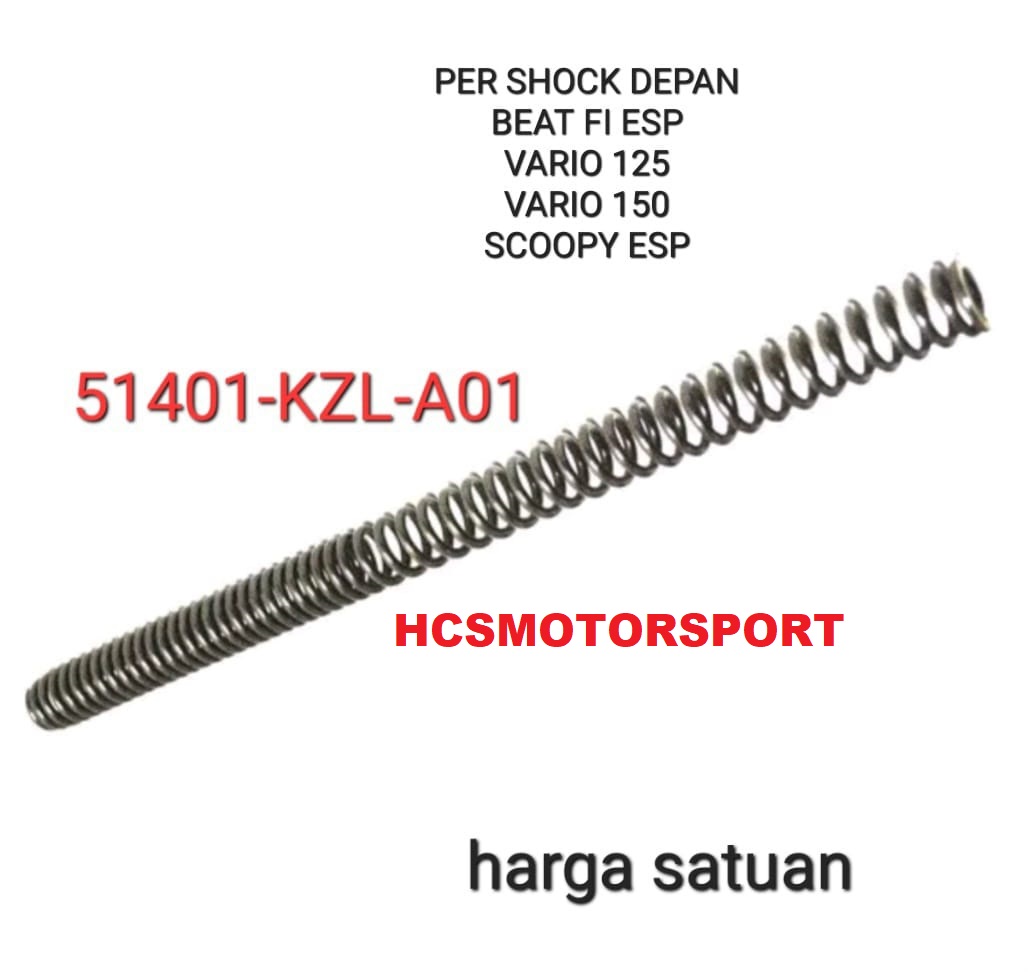 Per Pir Shock Depan Beat Fi Esp Vario Scoopy Esp Original Asli