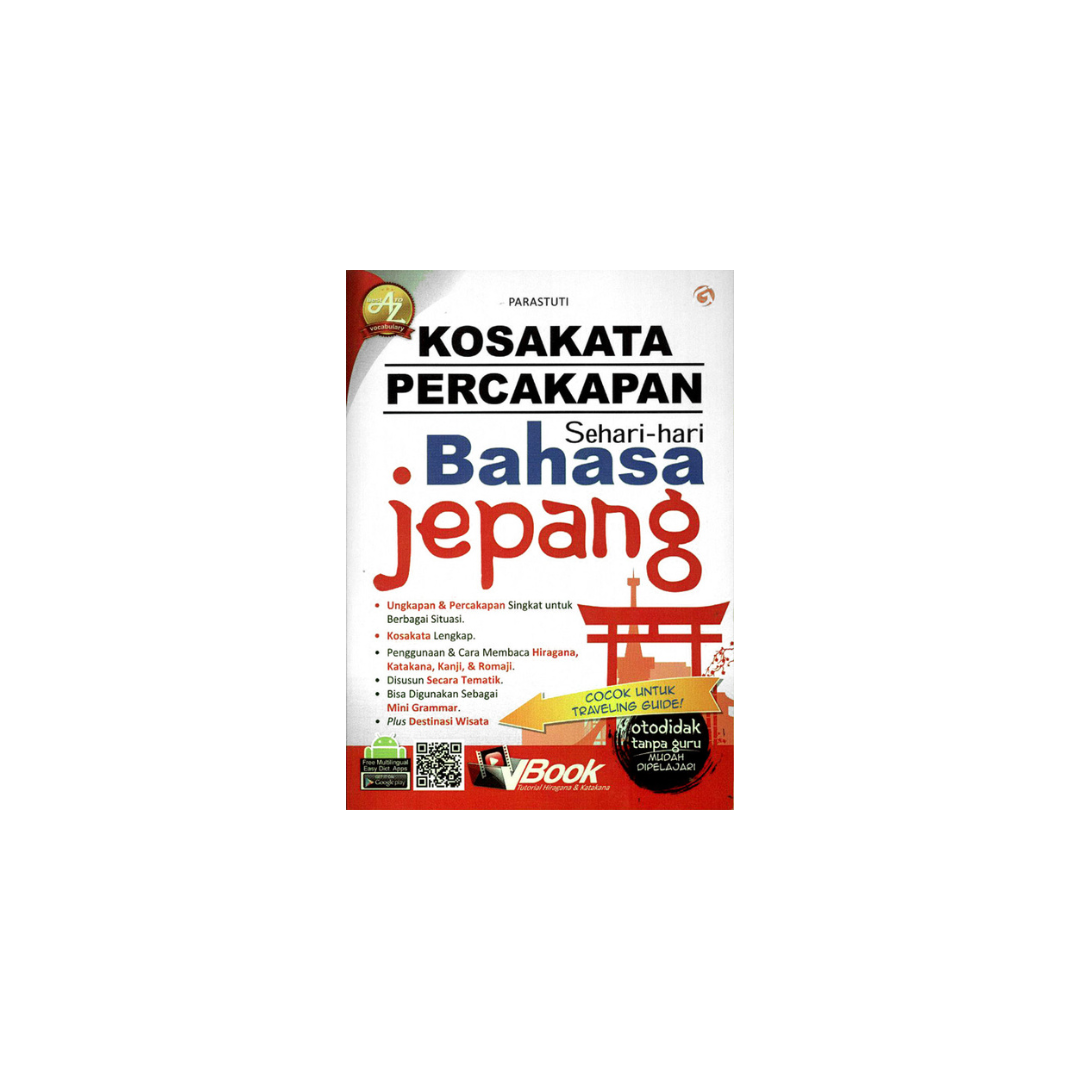 Buku Kosakata Percakapan Sehari Hari Bahasa Jepang Genta Group