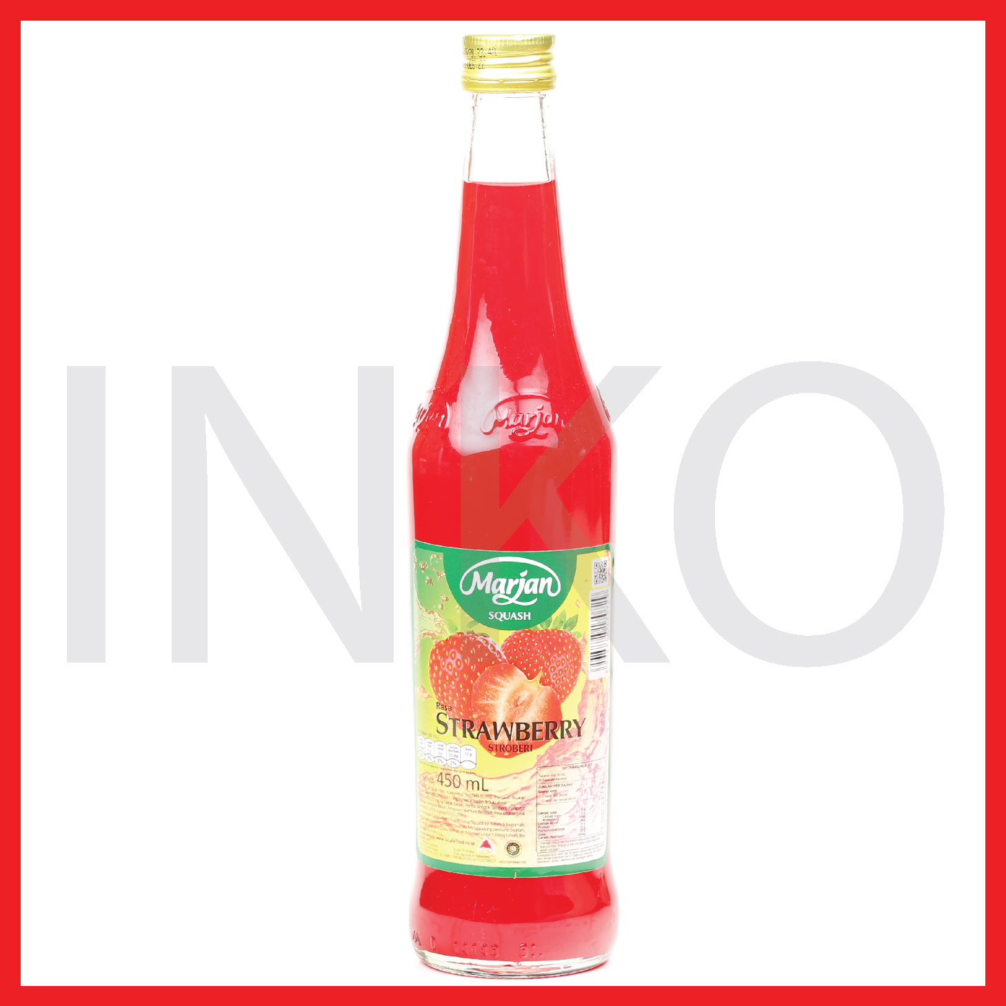 Marjan Squash Rasa Strawberry Botol Ml Lazada Indonesia