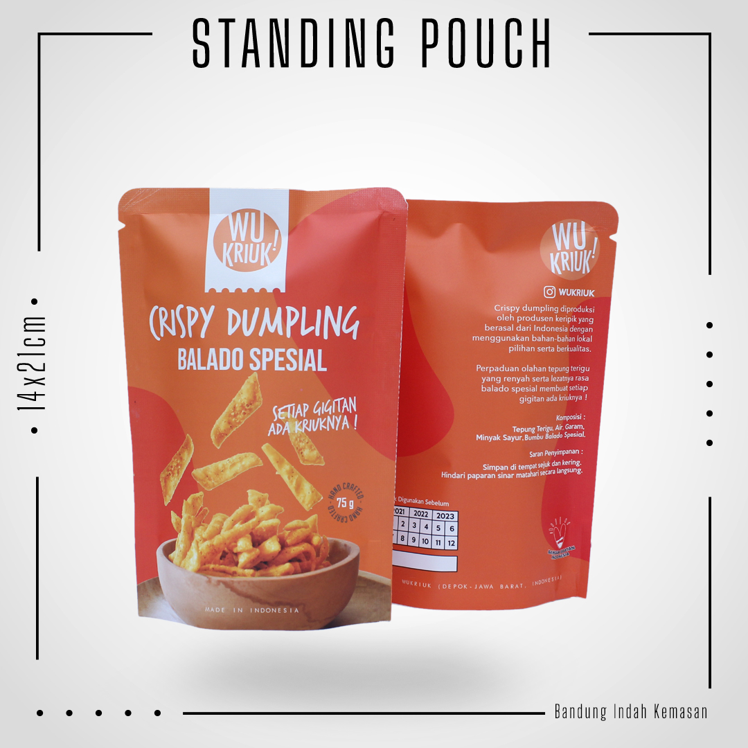 Kemasan Standing Pouch Full Print Ukuran 14x21 Lazada Indonesia