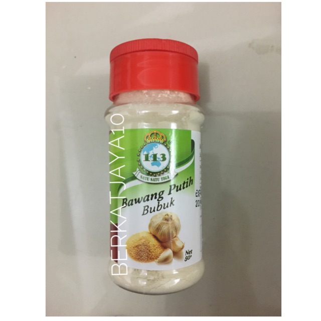 Bumbu Masak 113 Bawang Putih Bubuk Satu Satu Tiga 45 Gr Lazada Indonesia