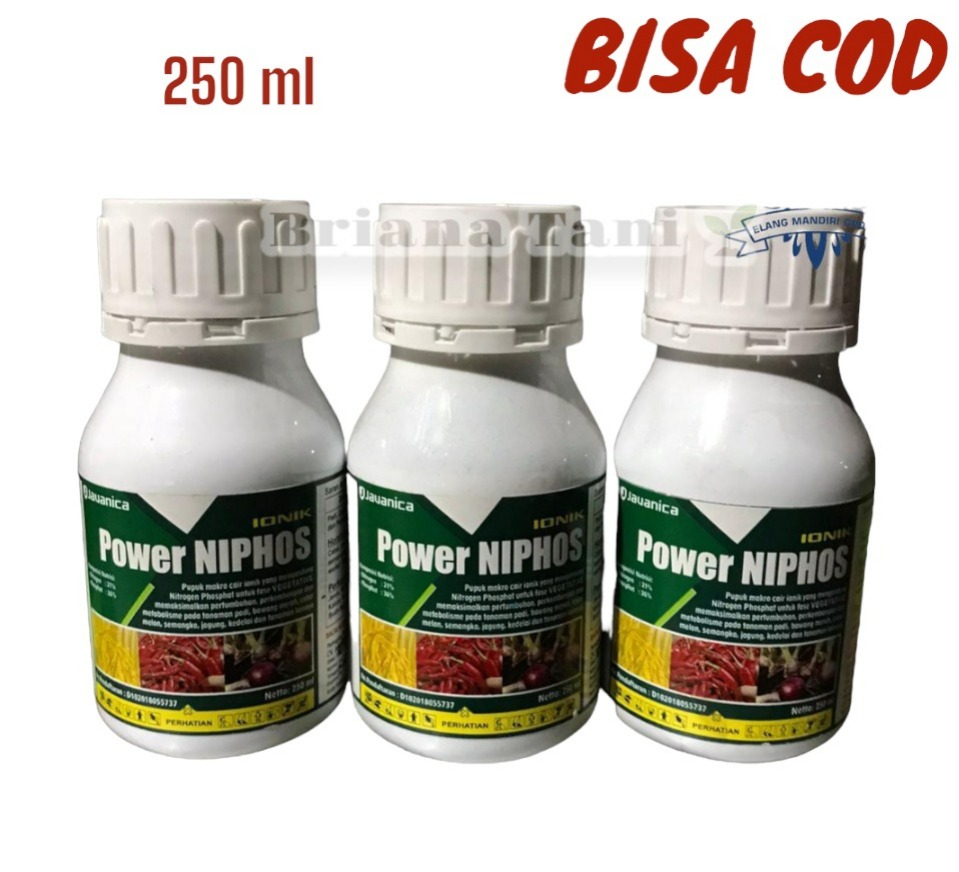 Power Niphos 250ml Pupuk Nitrogen Dan PhospatCair Pupuk Urea Cair