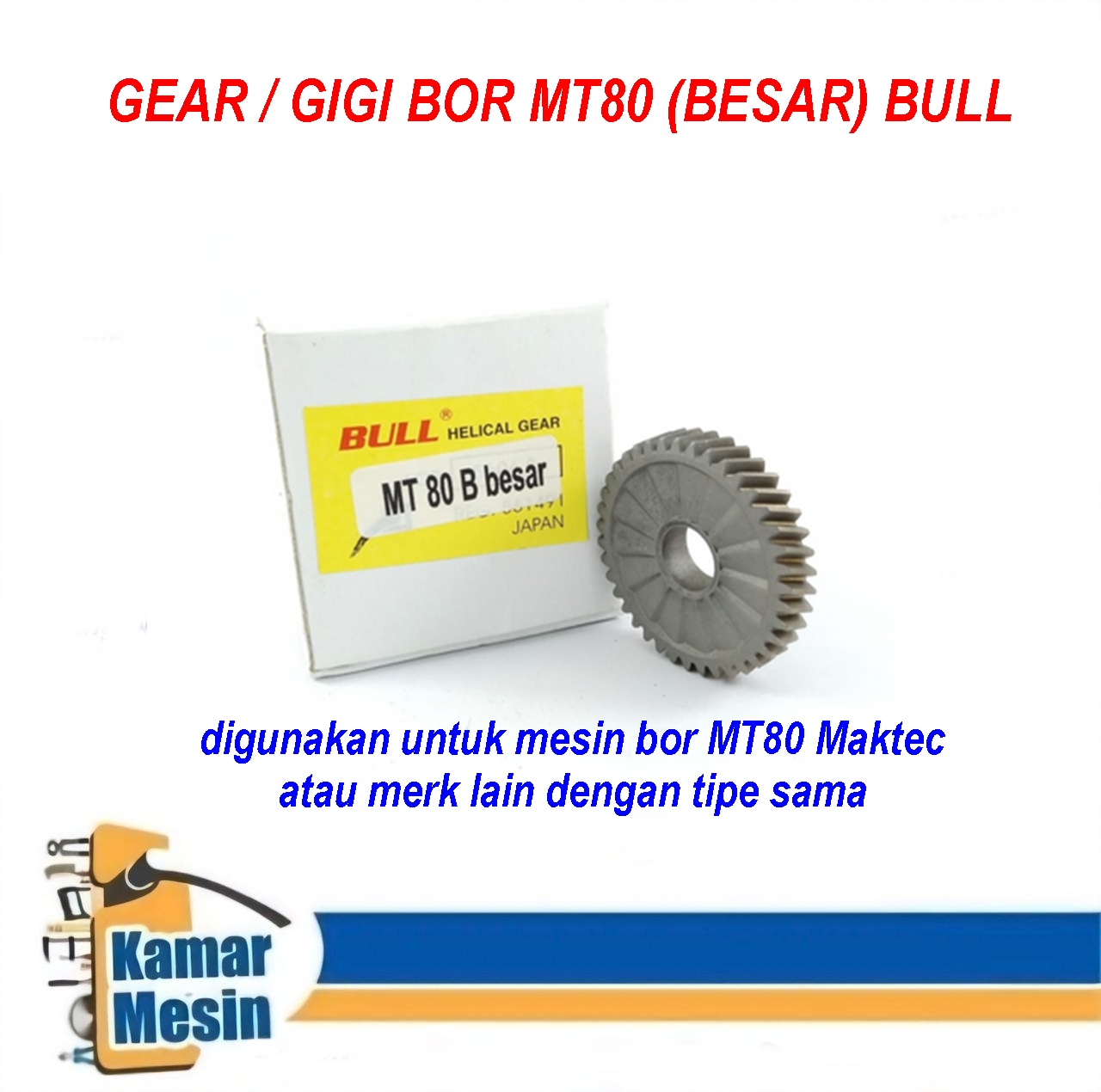 Gear Bor Maktec Mt B Besar Big Bull Gigi Bor Maktec Mt B Bull