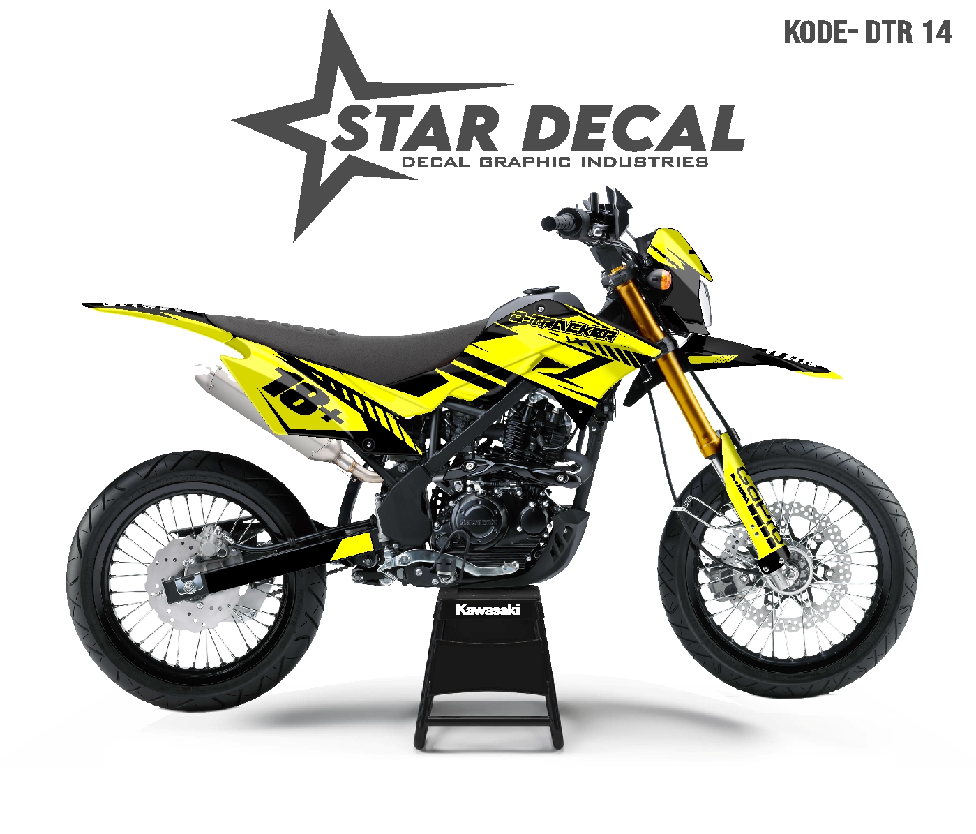 Star Decal Decal Dtracker Full Body Sticker Dtracker Full Body