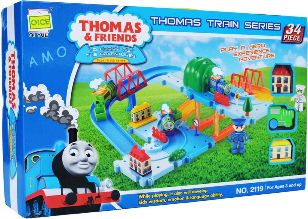 THOMAS AND FRIENDS TRAIN SET 34 PCS