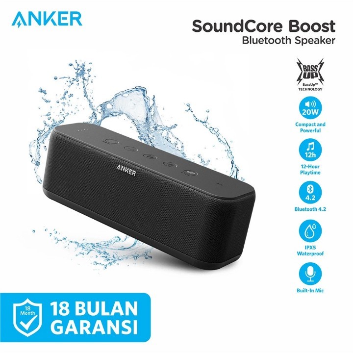 Anker A Speaker Bluetooth Anker Soundcore Boost Lazada Indonesia