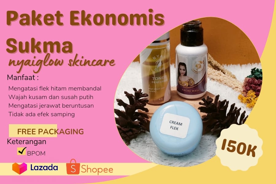 Paket Ekonomis Flek Sukma Skincare Nyai Glow Lazada Indonesia