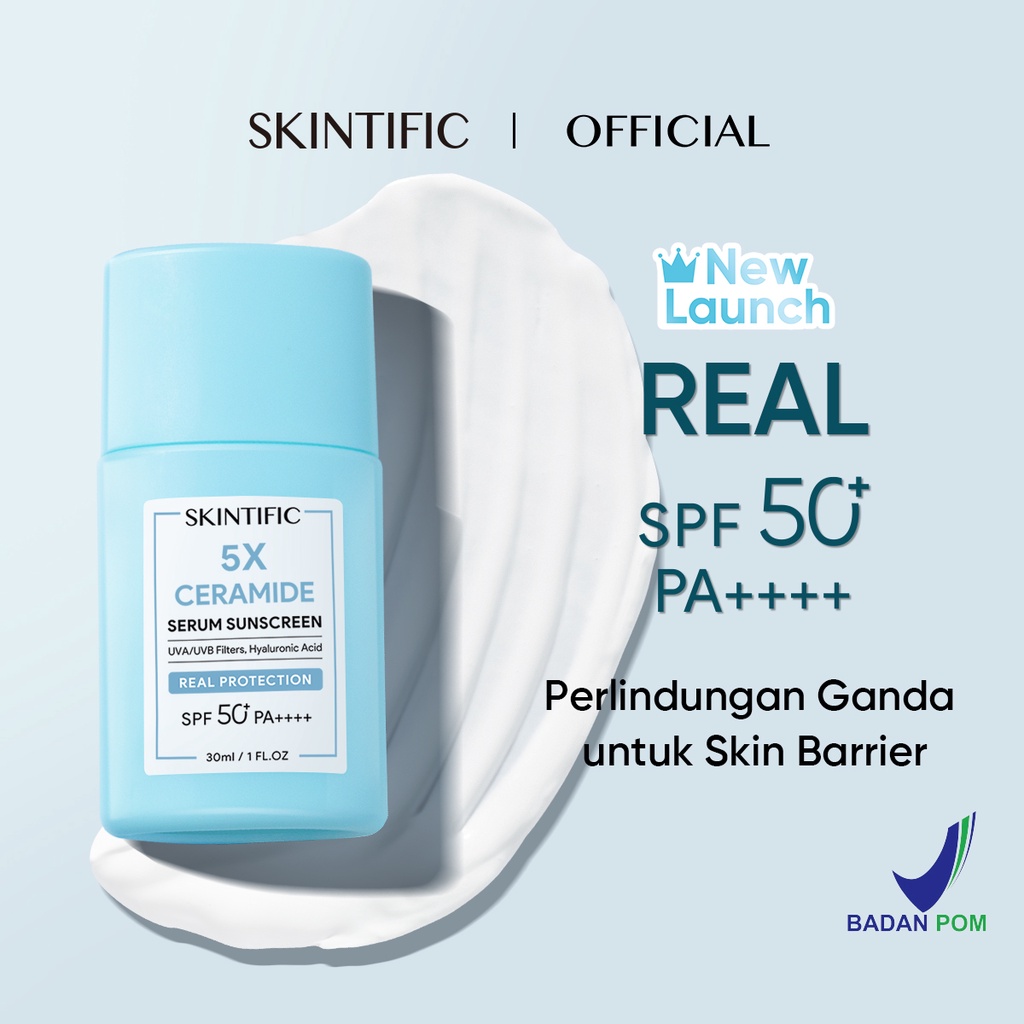 Skintific X Ceramide Serum Sunscreen Lazada Indonesia