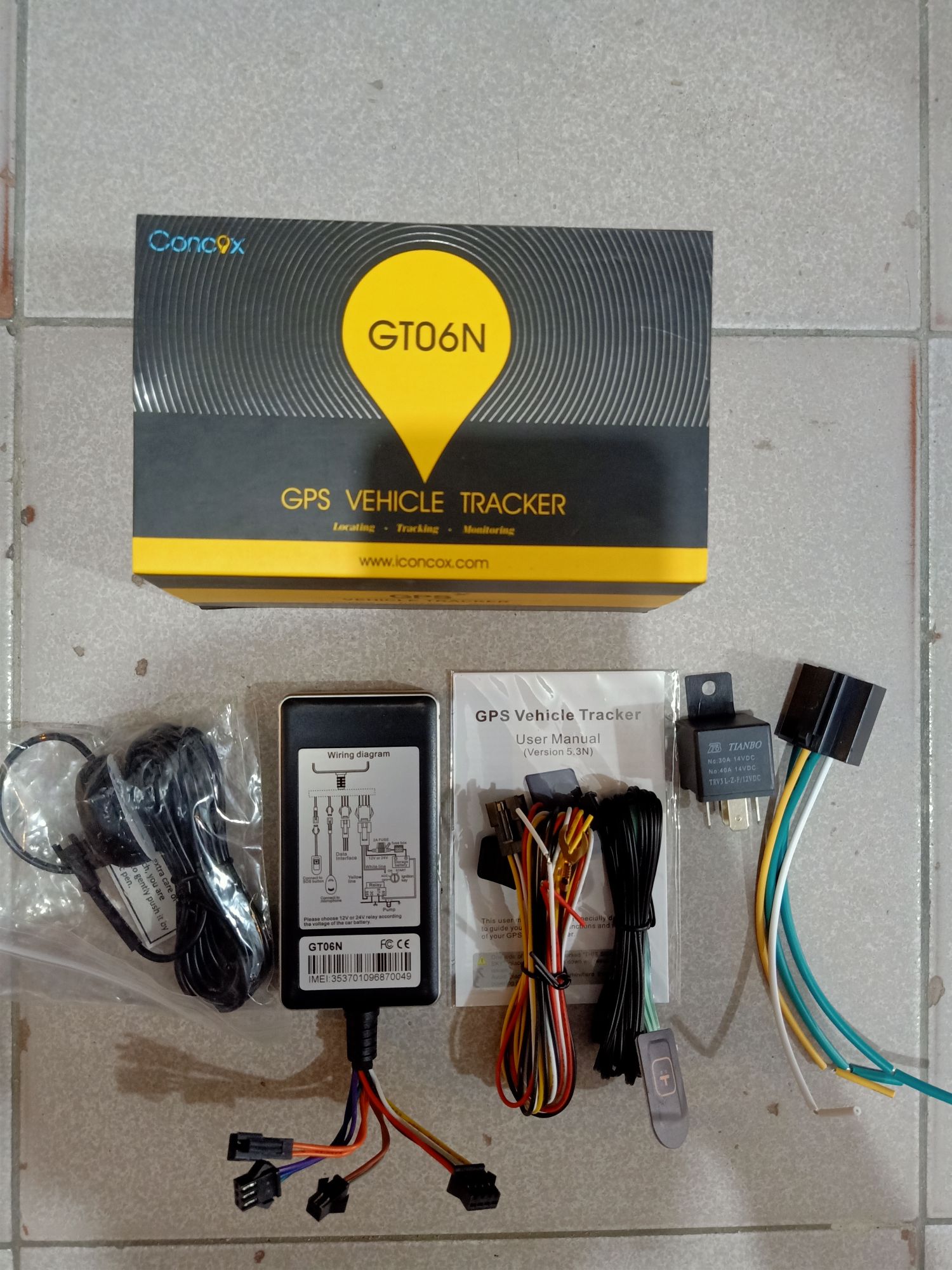 Gps Tracker Mobil Motor Concox GT06N Lazada Indonesia