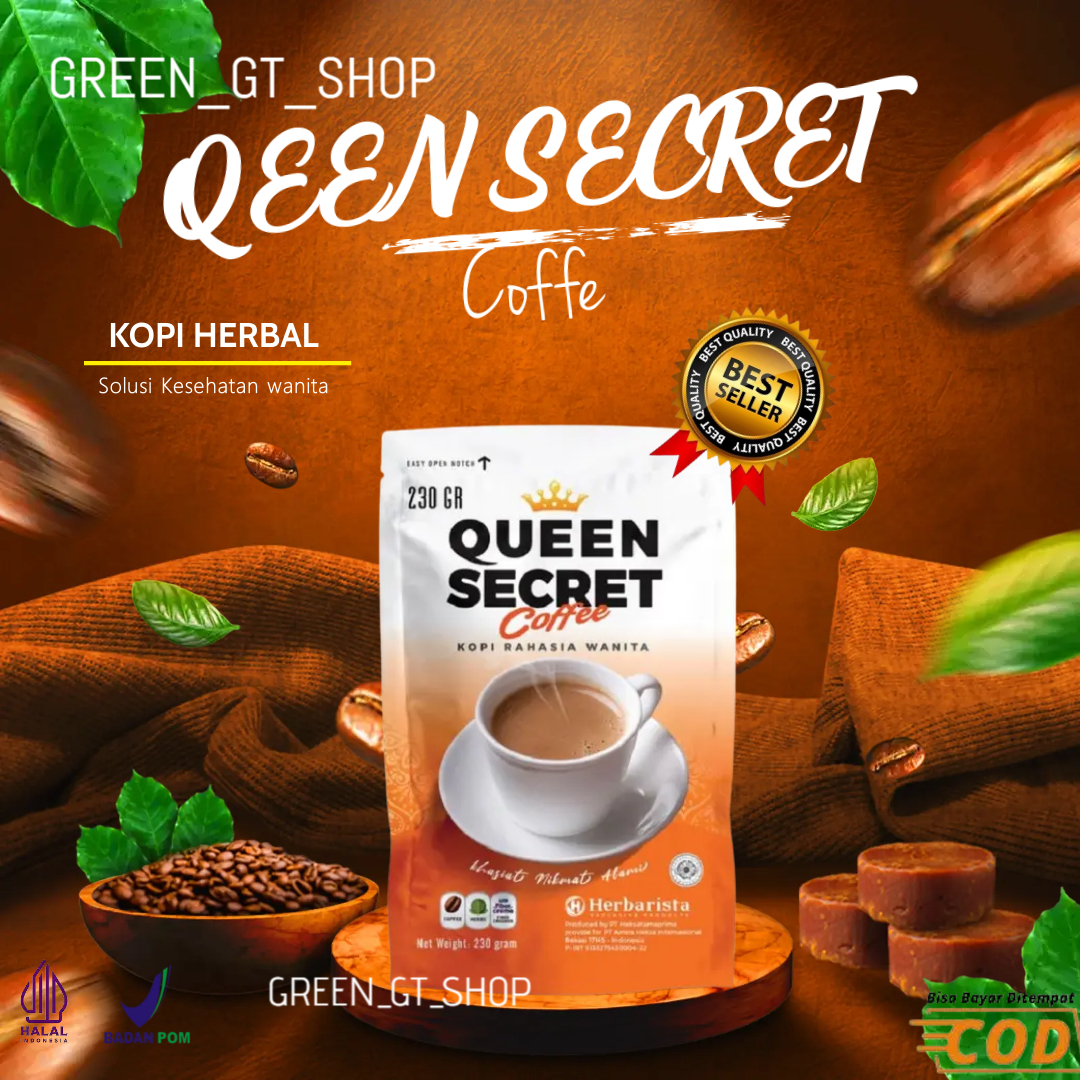 AMIRALAB Queen Secret Coffee Kopi Herbal Untuk Solusi Kesehatan Wanita