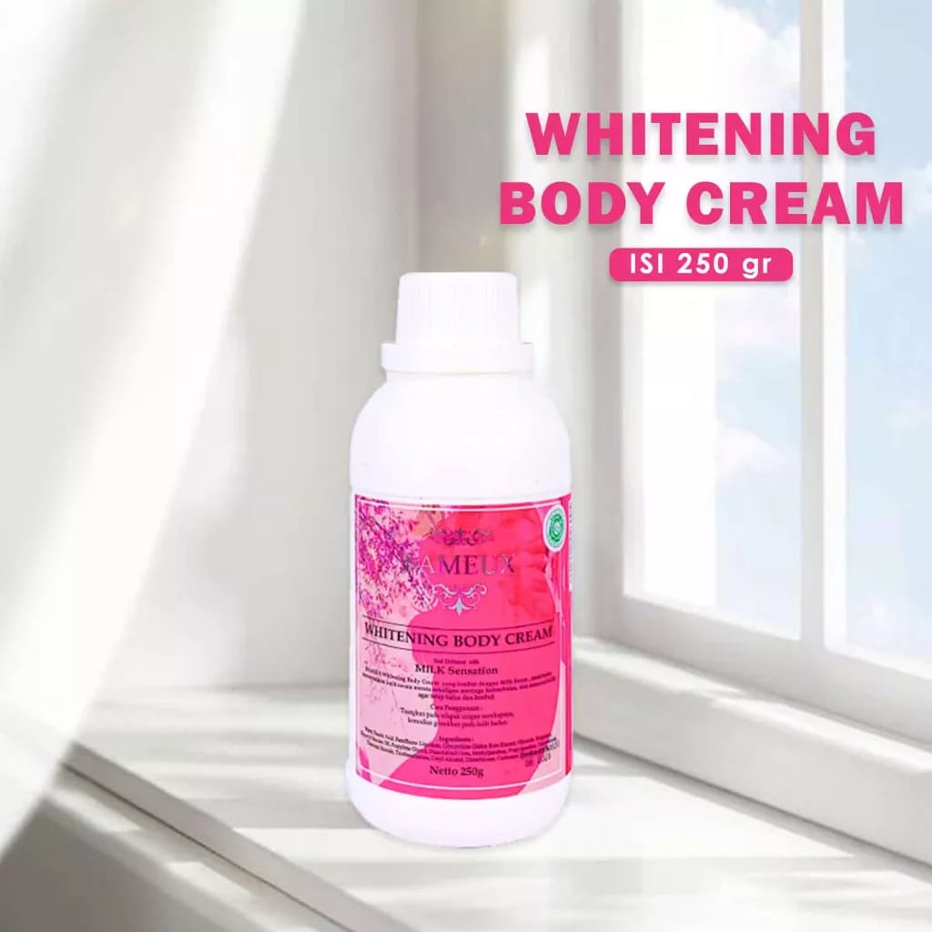 Fameux Whitening Body Cream 250 Ml Lazada Indonesia