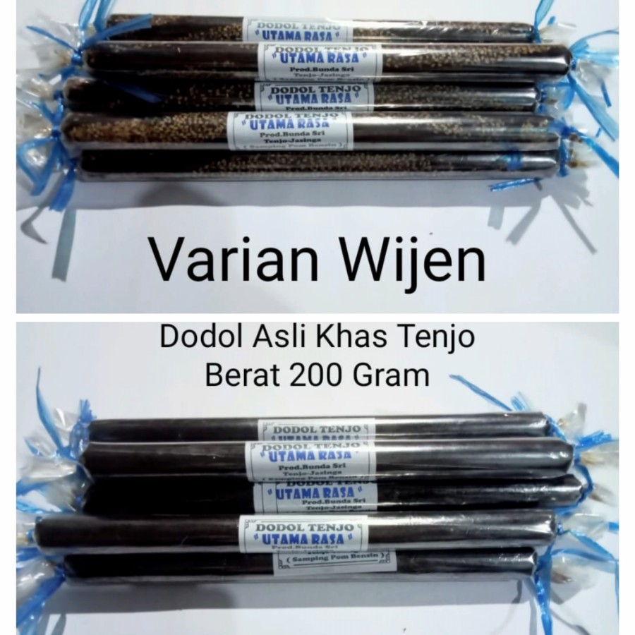 Dodol Asli Khas Tenjo Gram Dodol Original Dodol Durian Dodol