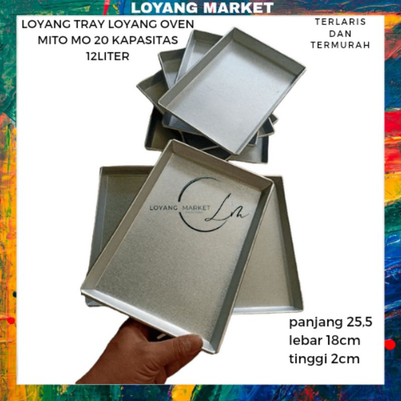 Loyang Tray Oven Mito Mo Kapasitas Liter Lazada Indonesia