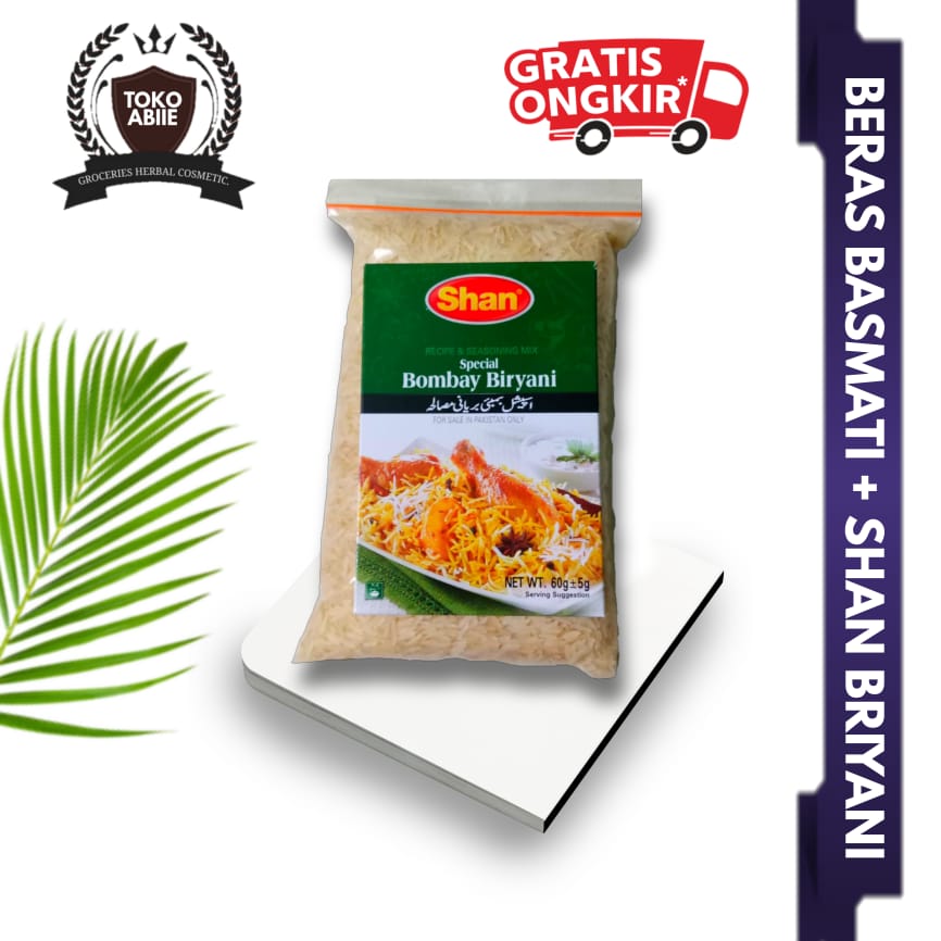 Paket Beras Basmati Liter Bumbu Biryani Shan Lazada Indonesia