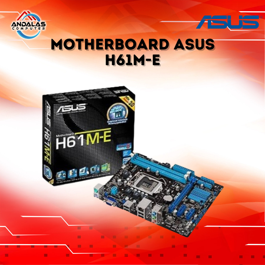 Motherboard Mainboard Mobo Asus H61M E Intel Socket LGA 1155 Lazada