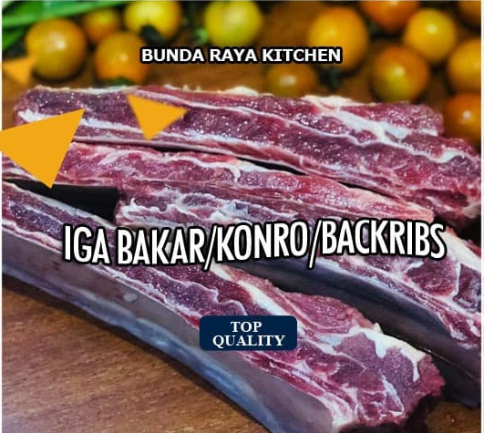 Premium Iga Sapi Bakar Konro Backribs Kg Import Aus Super