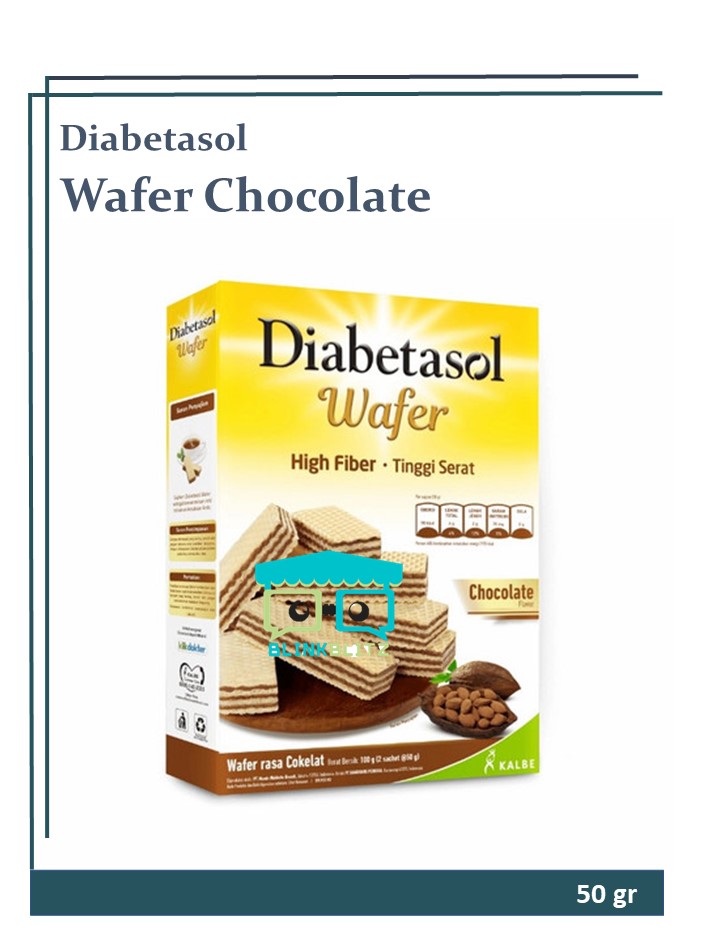 Diabetasol Wafer Gr Box Biskuit Chccolate Coklat Lazada Indonesia