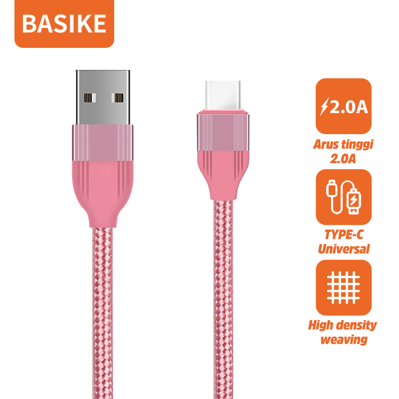 Kabel Data Kabel Charger Fast Charging Basike Asli V A Pengisian