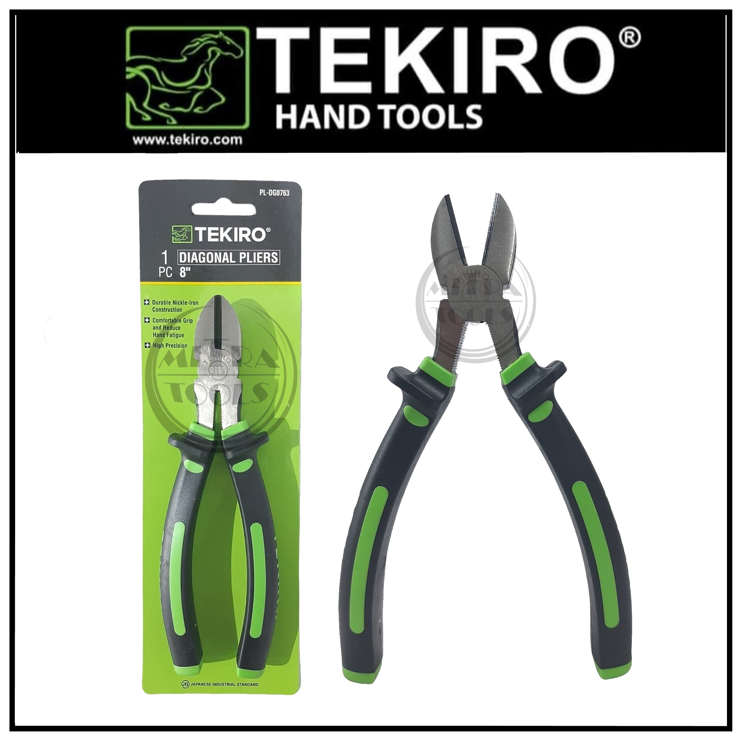 TEKIRO Tang Potong 8 Inch Diagonal Pliers PL DG0763 Tang Potong