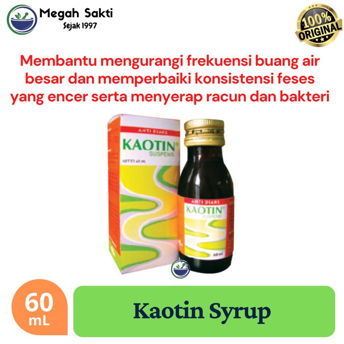 Syrup Kaotin Kaolin Pectin Suspensi Sirup Obat Diare Lazada Indonesia