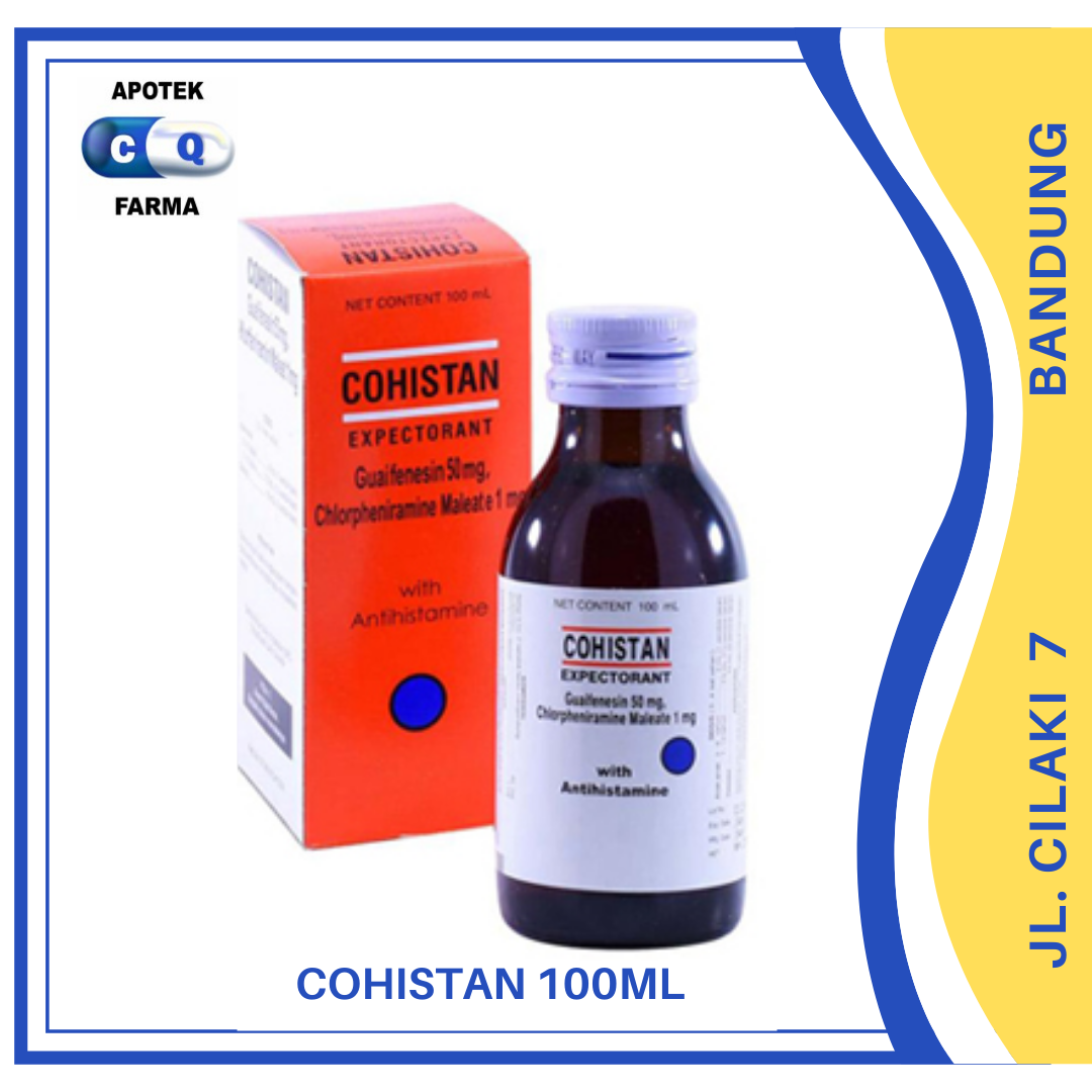 Cohistan Expectorant Sirup Ml Lazada Indonesia