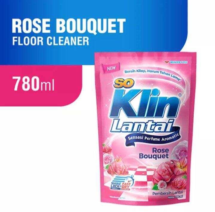 Soklin Lantai Rose Bouquet Ml Pembersih Lantai Lazada Indonesia