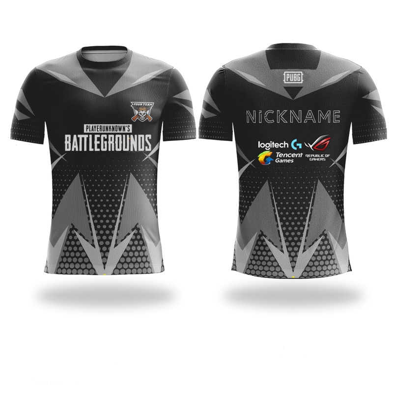 Kaos Baju Jersey Gaming Esport Pubg Mobile Legend Ml Free Fire Ff