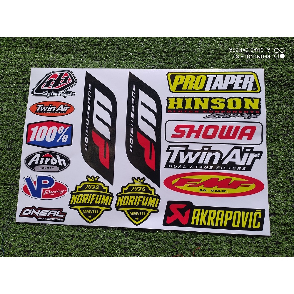 STIKER PACK SPONSOR RACING STIKER RACING Lazada Indonesia