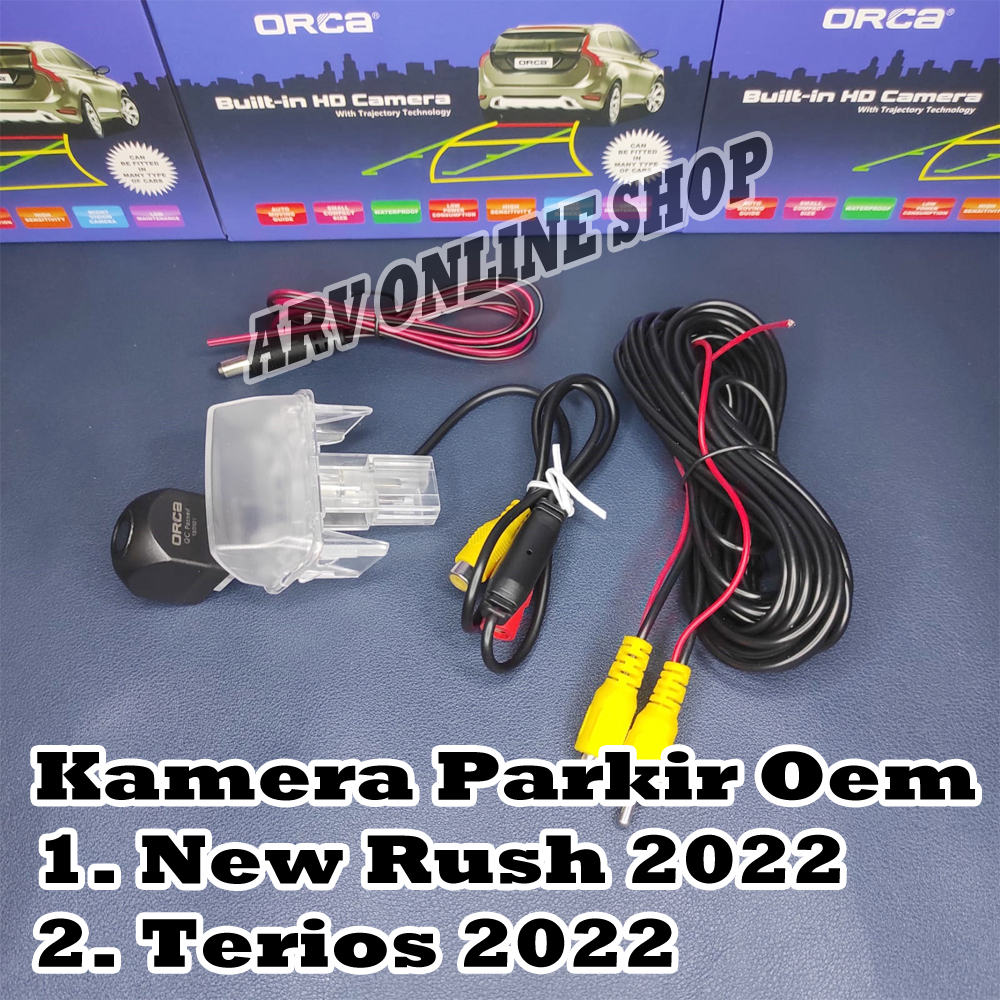 Kamera Parkir Mundur Oem New Rush Terios 2022 Orca Moving Night Vision