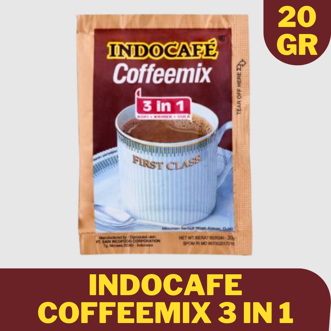 Kopi Indocafe Coffeemix 3 In 1 Sachet Rencengan Murah Termurah Lazada