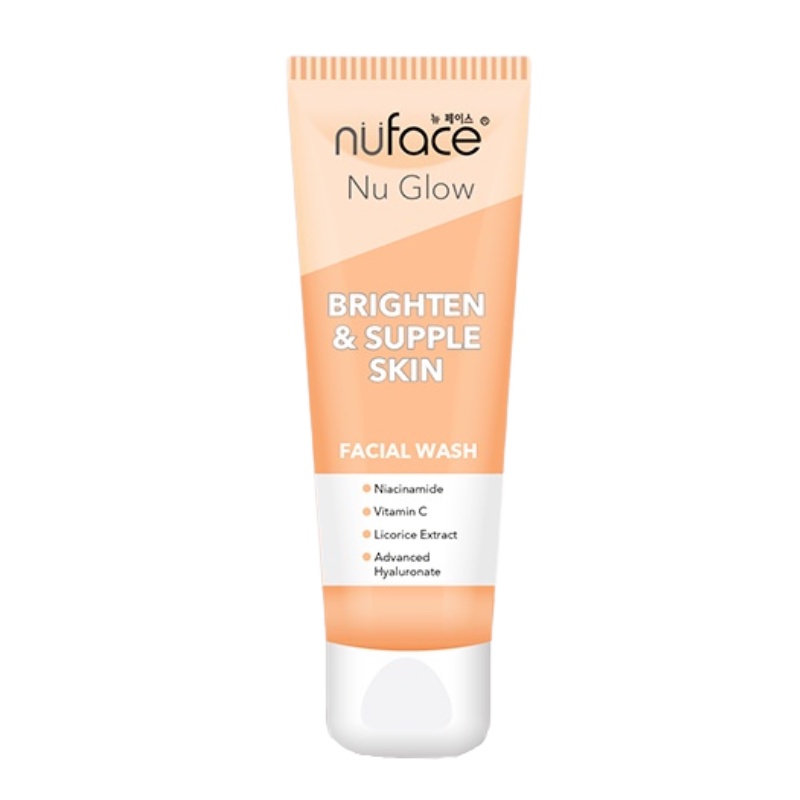 Nuface Nu Glow Liquid Acne Prone Care Facial Wash Gel Brighten