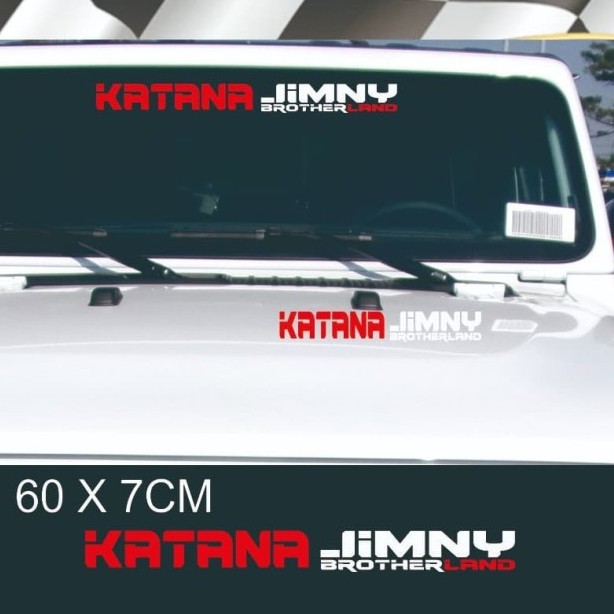 Stiker Suzuki Katana Jimny Sticker Kaca Body Depan Terbaru Lazada