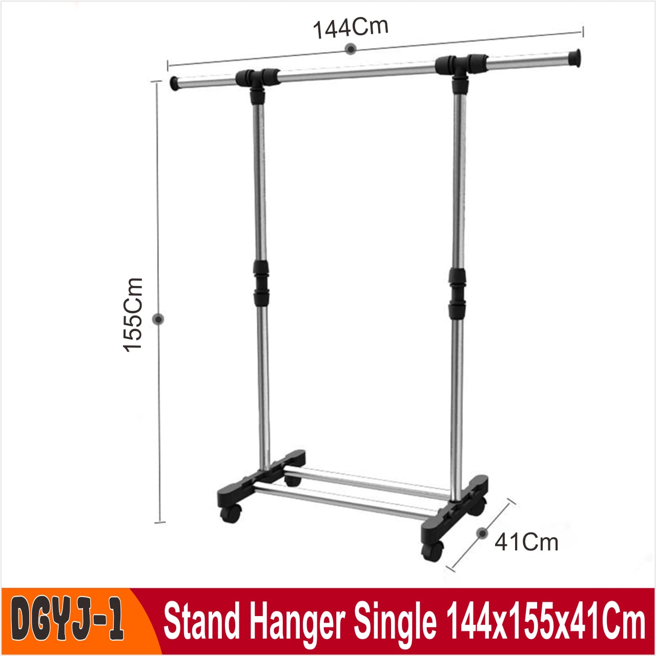 PROMO Rak Gawang Stand Hanger Gawangan Jemuran DOUBLE MURAH Stand