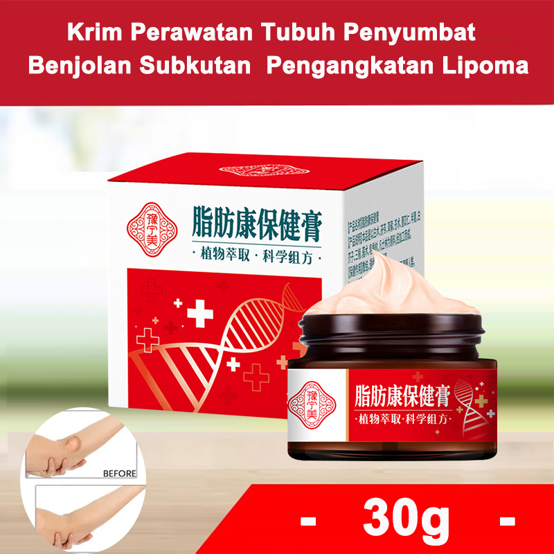 Salep Obat Cream Lipoma Penghilang Lemak Benjolan Bengkak Kulit Herbal