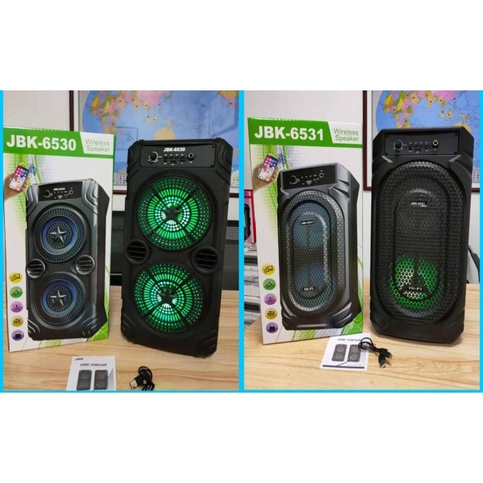 Speaker Bluetooth Mic Jbk Inch Double Speaker Jbk Lazada